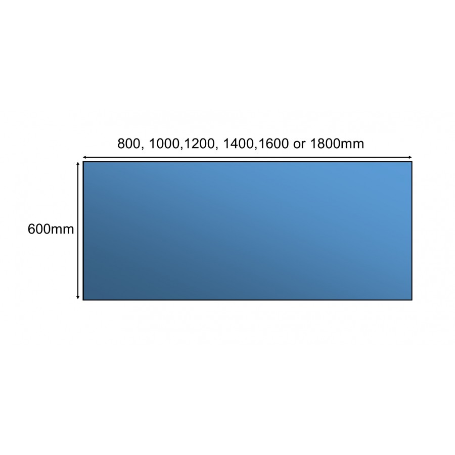 TR10 600mm Deep Straight Office Desk